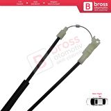 Volvo S40 V40 MK1 644 645 1995-2004 4/5-Kapı 30623453 İçin Elektrikli Arka Sağ Cam Kriko Tamir Seti