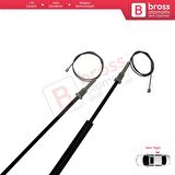 Volvo S40 V40 MK1 644 645 1995-2004 4/5-Kapı 30623453 İçin Elektrikli Arka Sağ Cam Kriko Tamir Seti