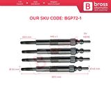 Land Rover Defender Discovery için 4 Adet Isıtma Bujisi 11 Volt ERR6066