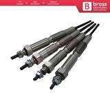 Mazda 2.0D için 4 Adet Isıtma Bujisi 11 Volt RF2A1860, 0100226526