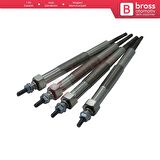 Mitsubishi Canter Rosa 4D30 için 4 Adet Isıtma Bujisi 23 Volt ME017009