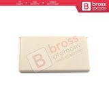 Mercedes W203 için Bej Güneşlik Ayna Kapağı A2038170220