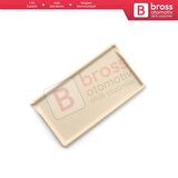 Mercedes W203 için Bej Güneşlik Ayna Kapağı A2038170220