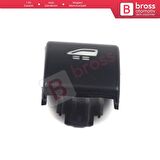 BMW E46 Convertible için Arka Kelebek Cam Düğme Kapağı 61316902183