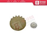 Audi Porsche Mercedes İçin Kilometre 16 Diş Pod 15 Diş Dişli Seti