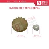 Audi Porsche Mercedes İçin Kilometre 16 Diş Pod 15 Diş Dişli Seti