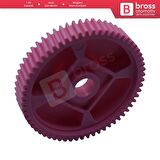 Volvo 200 Series 240 260 İçin Cam Kriko Motor İç Dişlisi 61 Diş