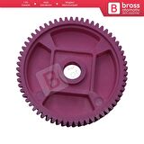 Volvo 200 Series 240 260 İçin Cam Kriko Motor İç Dişlisi 61 Diş