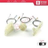 MAN Truck Kamyon Çekici TGS TGX MK1 2006-2021 81626456040 İçin Ön Sağ Kapı Cam Kriko Tamir Seti