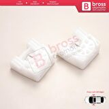 Mercedes C W204 S204 2006-2014 E W212 S212 2009-2016 İçin Ön Kapı Cam Kriko Ayak Tamir Klips Seti