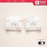 Mercedes C W204 S204 2006-2014 E W212 S212 2009-2016 İçin Ön Kapı Cam Kriko Ayak Tamir Klips Seti