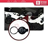 Opel Cadillac Buick Chevrolet Saab için Silecek Su Depo Kapağı 13227300