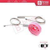 BMW 7 Serisi E38 1994-2001 51358125203 İçin Elektrikli Arka Sol veya Sağ Kapı Cam Kriko Tamir Seti