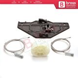 Peugeot Partner Citroen Berlingo MK2 B9 2008-2018 9221ER İçin Elektrikli Ön Sol Cam Kriko Tamir Seti