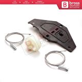 Peugeot Partner Citroen Berlingo MK2 B9 2008-2018 9221ER İçin Elektrikli Ön Sol Cam Kriko Tamir Seti