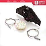 Peugeot Partner Citroen Berlingo MK2 B9 2008-2018 9221ER İçin Elektrikli Ön Sol Cam Kriko Tamir Seti