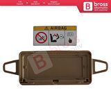 Mercedes E W212 CLS W218 için Güneşlik Kapağı Bej 2128103710