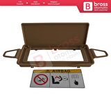 Mercedes E W212 CLS W218 için Güneşlik Kapağı Bej 2128103710