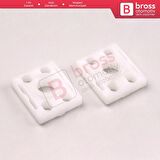 Mercedes Sprinter VW Crafter için 2 Adet Cam Kriko Ray Plastiği