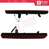 Fiat Doblo MK2 Opel Combo D için Arka Tampon Reflektörü Sağ Sol 51810677, 51810678