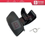 Renault Megane 2 Clio 3 için Torpido Açma Kilit Mandalı Siyah 8200502518