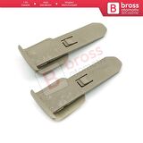 Renault Megane 2 Fluence için 2 Adet Arka Perde Tutucu Klipsi 8200191584