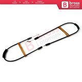 Fiat Doblo MK2 için Sağ Sürgülü Orta Kapı Kilit Dış Açma Teli 51892696