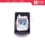 Peugeot 301 Citroen Elysee için Cam Açma Düğme Kapağı