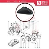 Renault Megane 2 için Sağ l Dış Ayna Çamurluk Bakaliti 8200073431