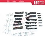 Nissan Qashqai 2 İçin Panoramic Sunroof Perde 36 lı Tamir Seti