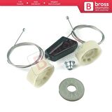 Mini Cooper R52 R57 2004-2015 Cabrio 51377111017 İçin Elektrikli Arka Cam Kriko Tamir Seti