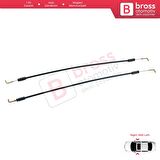 Hyundai Accent MK3 4/5 Kapı İçin 2 Adet Ön Kapı İç Açma Teli 813101E030