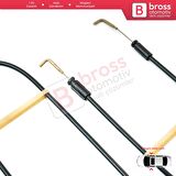 Hyundai Accent MK3 4/5 Kapı İçin 2 Adet Ön Kapı İç Açma Teli 813101E030