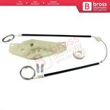 Toyota Corolla E10 AE100 E100 1991-1999 3/4/5 Kapı 6981002051 İçin Ön Sağ Cam Kriko Tamir Seti