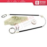 Toyota Corolla E10 AE100 E100 1991-1999 3/4/5 Kapı 6981002051 İçin Ön Sağ Cam Kriko Tamir Seti