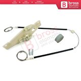 Toyota Corolla E10 AE100 E100 1991-1999 3/4/5 Kapı 6981002051 İçin Ön Sağ Cam Kriko Tamir Seti