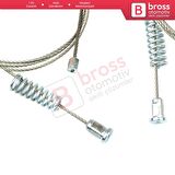 Peugeot 208 MK1 A9 CA CC 2012-2020 5-Kapı 9806088180 İçin Elektrikli Ön Sağ veya Sol Cam Kriko Seti