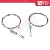 Peugeot 208 MK1 2012-2020 5-Kapı 9806082180 İçin Elektrikli Arka Sağ veya Sol Cam Kriko Tamir Seti