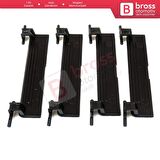 BSR516 1 Mercedes C W204 İçin 4 Adet Tavan Oluk Çıtası Port Bagaj Kapağı 20469071829040 95*20 mm
