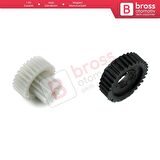 BGE547+BGE555 Porsche Cayenne VW Touareg İçin Arka Cam Güneşlik Perde Motor Dişli Set 958536317013W4