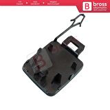 VW Polo 2018-2021 için Ön Tampon Çeki Demir Kapağı 2G0807241 ASTARLI