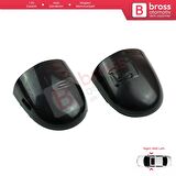 Renault Megane Scenic Laguna MK2 Primera P12 Clio 3 Koleos İçin Dış Kapı Kolu Şifre Kapağı Seti