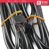 BSP1051 VW Crafter MK1 Mercedes Sprinter MK2 906 için Ön Cam Su Fıskiye Meme Seti 2E1955985