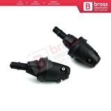 BSP1058 Fiat Doblo 119 263 2000-2021 için Arka Cam Su Fıskiye Memesi 46818055