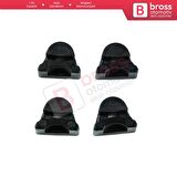 Mercedes CLA A C E W176 W177 W169 W205 W156 İçin 4 Adet Panoramic Roof Sunroof Kızak Braket Klipsi