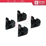 Mercedes CLA A C E W176 W177 W169 W205 W156 İçin 4 Adet Panoramic Roof Sunroof Kızak Braket Klipsi