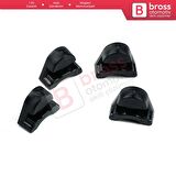 Mercedes CLA A C E W176 W177 W169 W205 W156 İçin 4 Adet Panoramic Roof Sunroof Kızak Braket Klipsi