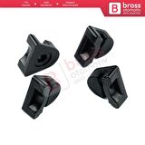 Mercedes CLA A C E W176 W177 W169 W205 W156 İçin 4 Adet Panoramic Roof Sunroof Kızak Braket Klipsi