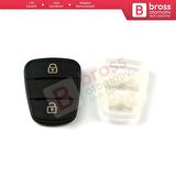 BDP1124 Hyundai Kia için Sustalı Anahtar Kumanda 2 Buton Ped Tuş Lastiği