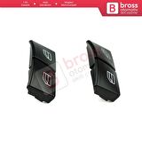 Mercedes W204 W212 S212 A207 C207 X204 W176 W246 C/ X117 X/ W166  X156 İçin 4X Cam Açma Düğme Kapağı